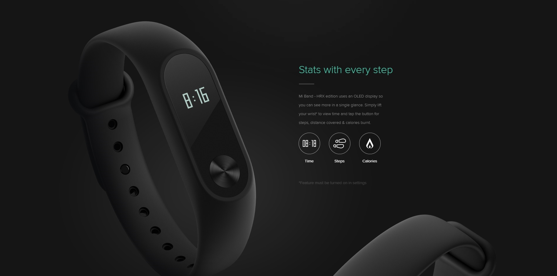 Фитнес-трекер Xiaomi mi Band 2 OLED